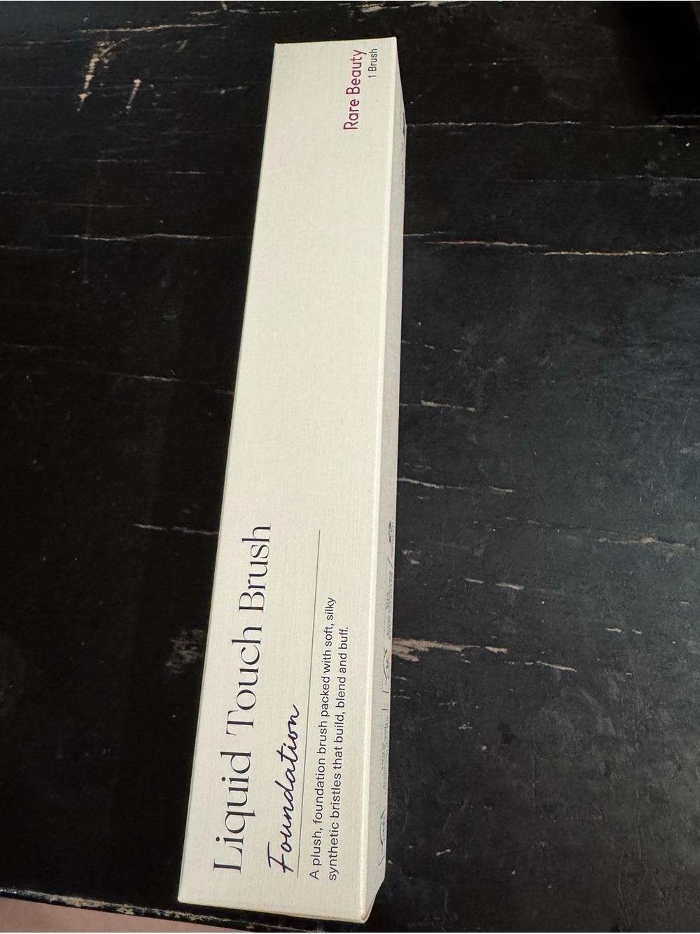 Rare Beauty Liquid Touch Brush in White Packaging